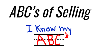ABC's of Selling